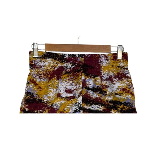 Nike Shorts Women Small Multicolor Fleece Watercolor‎ Activewear Athleisure Soft - Picture 3 of 8